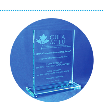 CUTA National Transit Corp. Recognition Award, Communications - 2015
